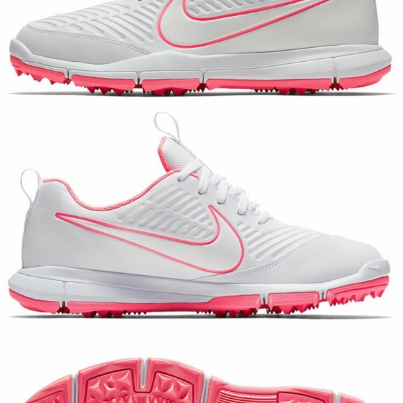 Nike Explorer 2 Spikeless Golf Shoes White - Picture 3 of 8
